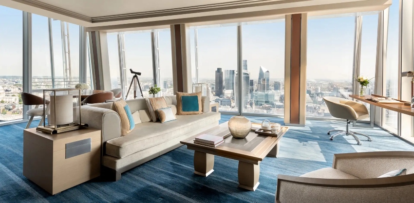 Shangri-La The Shard London luxury rooms and skyline views