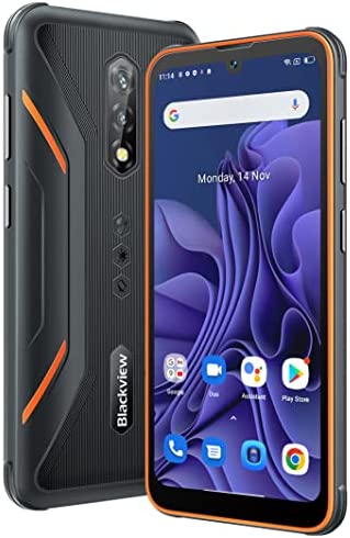 IP68 Rugged Mobile Phone Blackview BV5200 PRO, ArcSoft® 13MP+8MP, 4GB+64GB(1TB Extension), Android 12 DUAL SIM Free Waterproof Smartphone Unlocked, 6.1” HD+, 5180mAh Battery, MIL-STD-810H, NFC Orange In The UK .. Price and Review 2023
