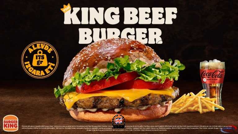 Menú de Burger King en Inglaterra… Tu guía completa 2023